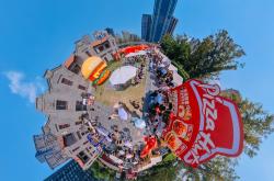 kering-封神堡回归！必胜客比萨堡亮相上海巨C汉堡节