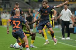 开云体育首页-国米2-1萨索洛 迪马尔科建功