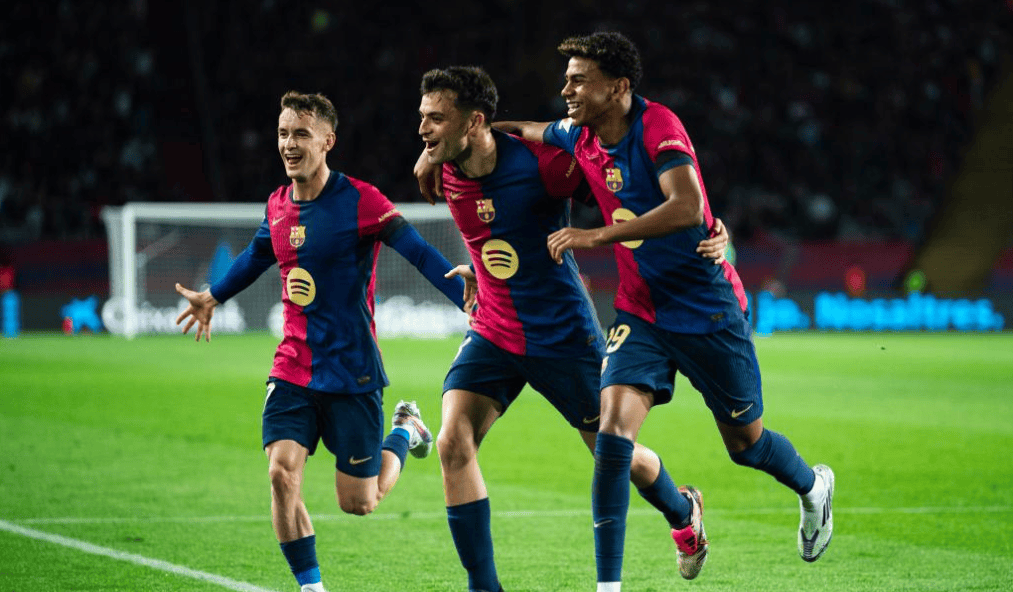 西甲：巴塞罗那VS比利亚雷亚尔冠军在手巴萨还会死磕比利亚雷亚尔