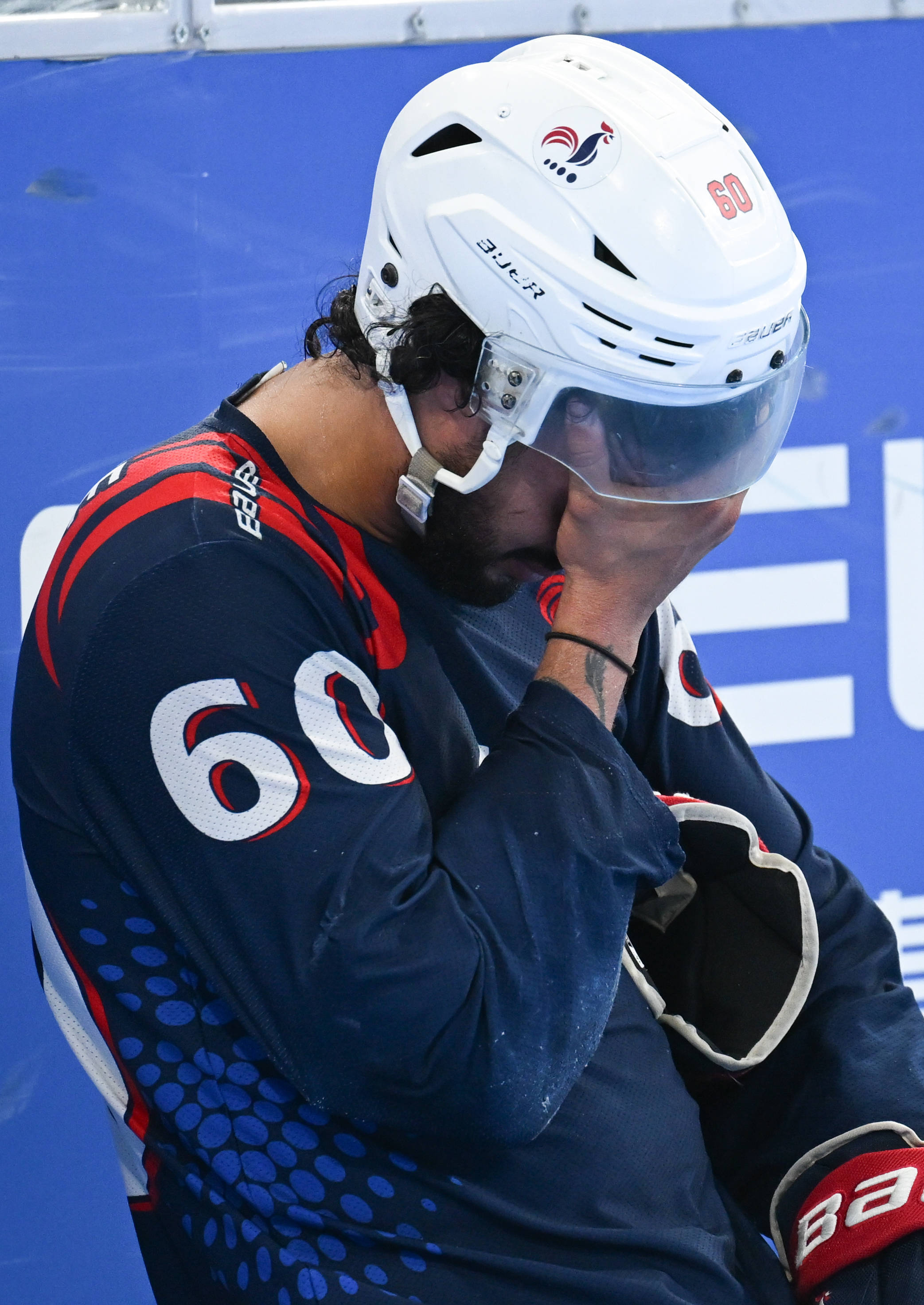 (成都世运会)单排轮滑球——男子铜牌赛:纳米比亚队胜法国队