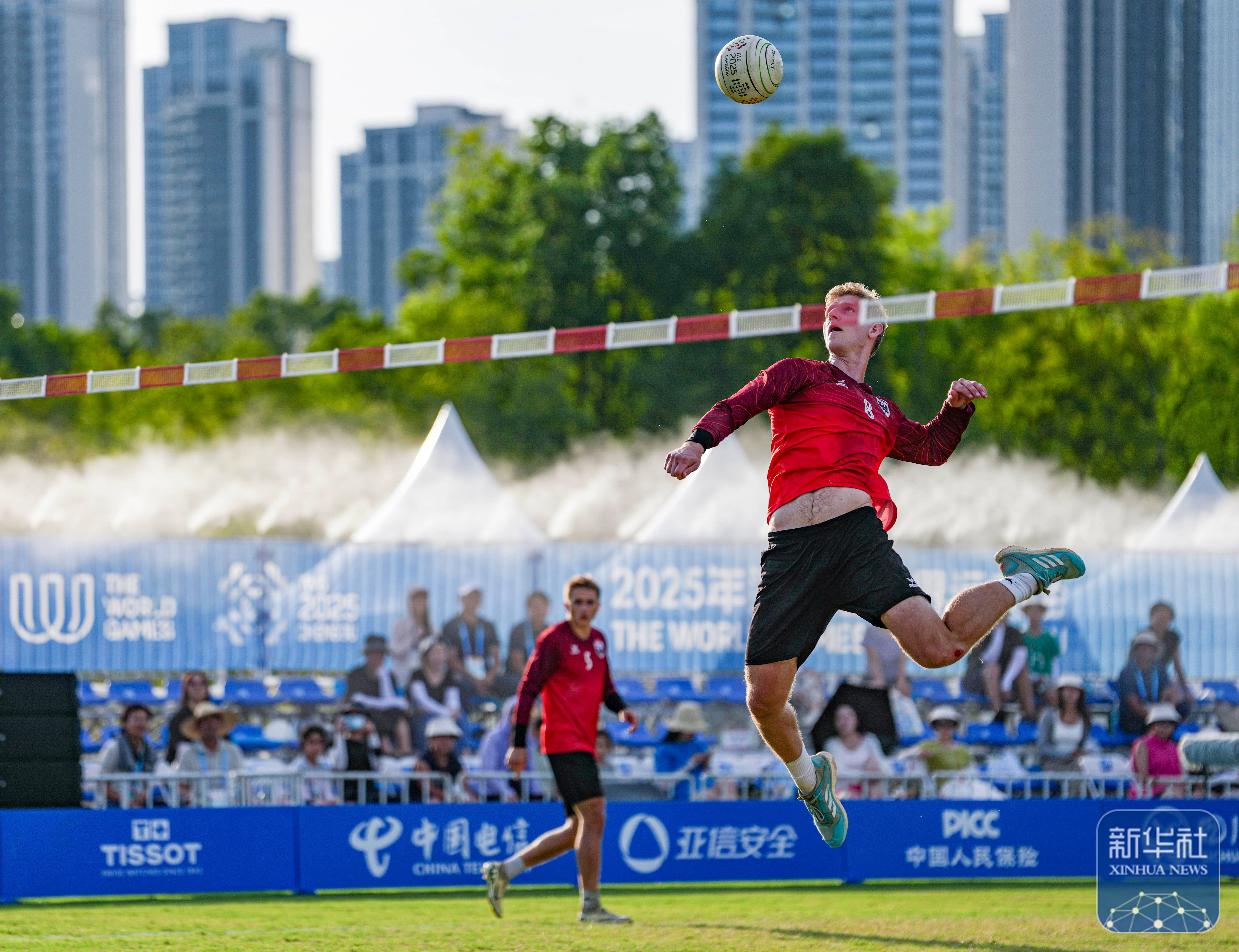 成都世运会丨德国队晋级浮士德球男子决赛