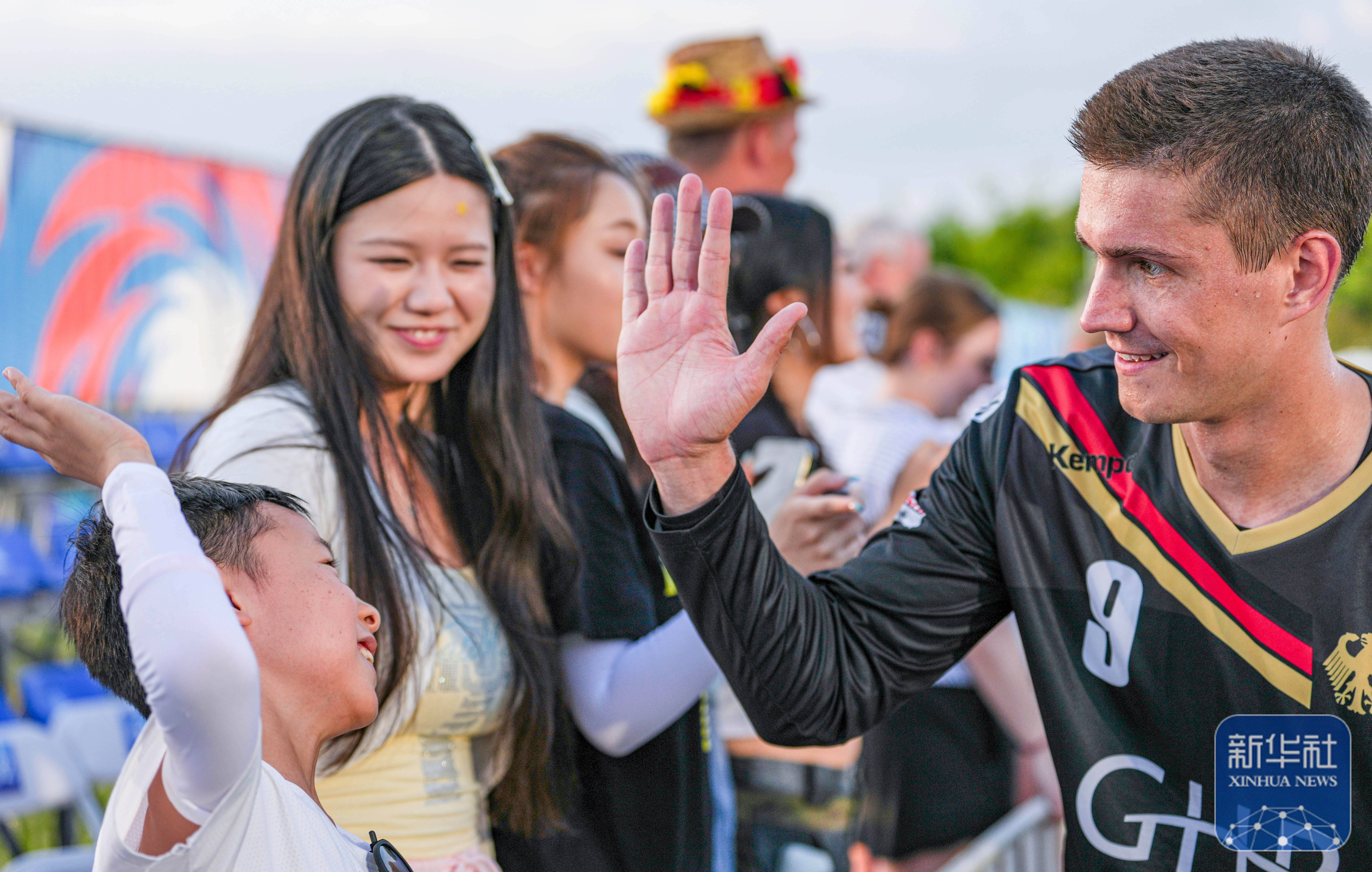 成都世运会丨德国队晋级浮士德球男子决赛