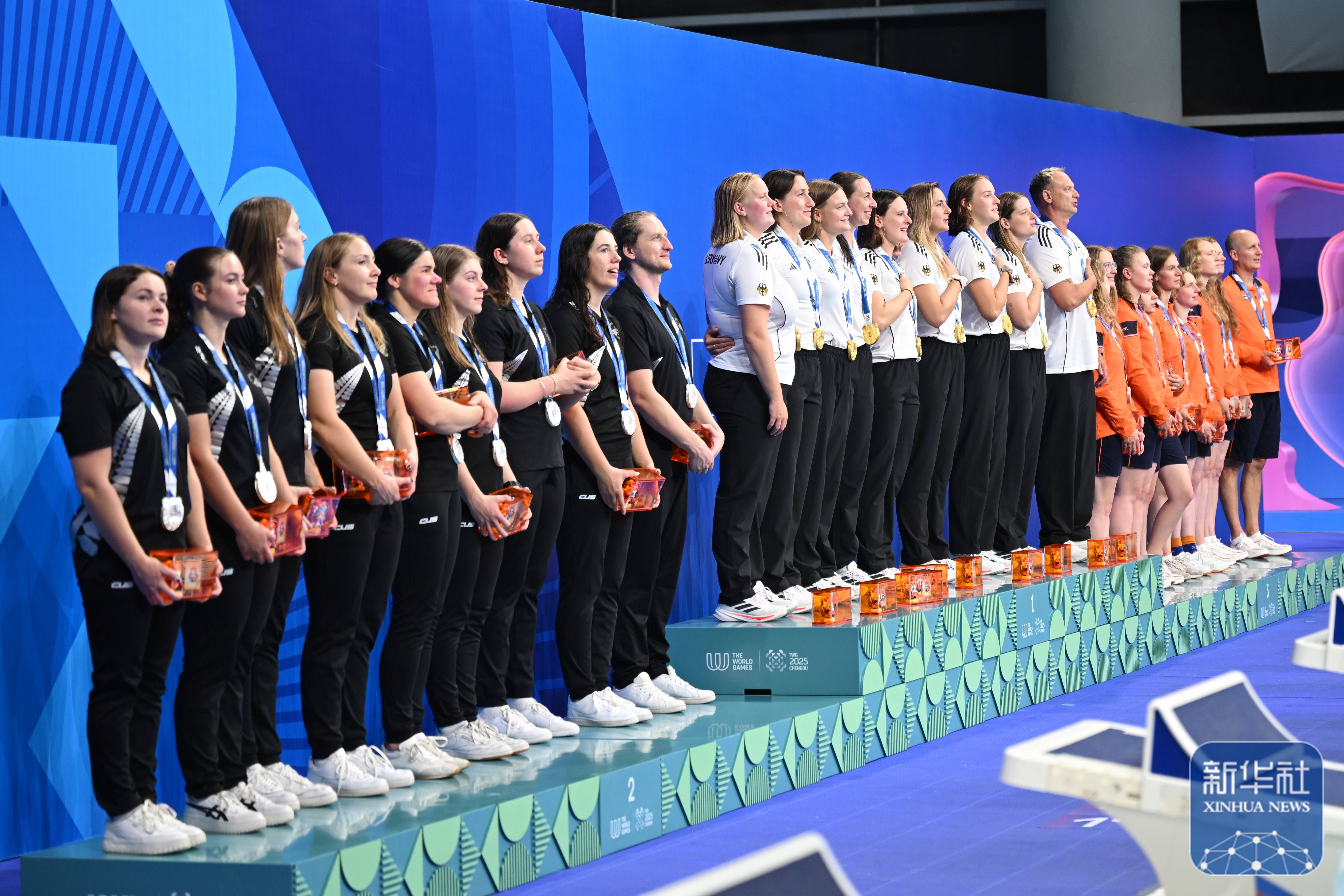 成都世运会|皮艇球女子决赛:德国队夺冠