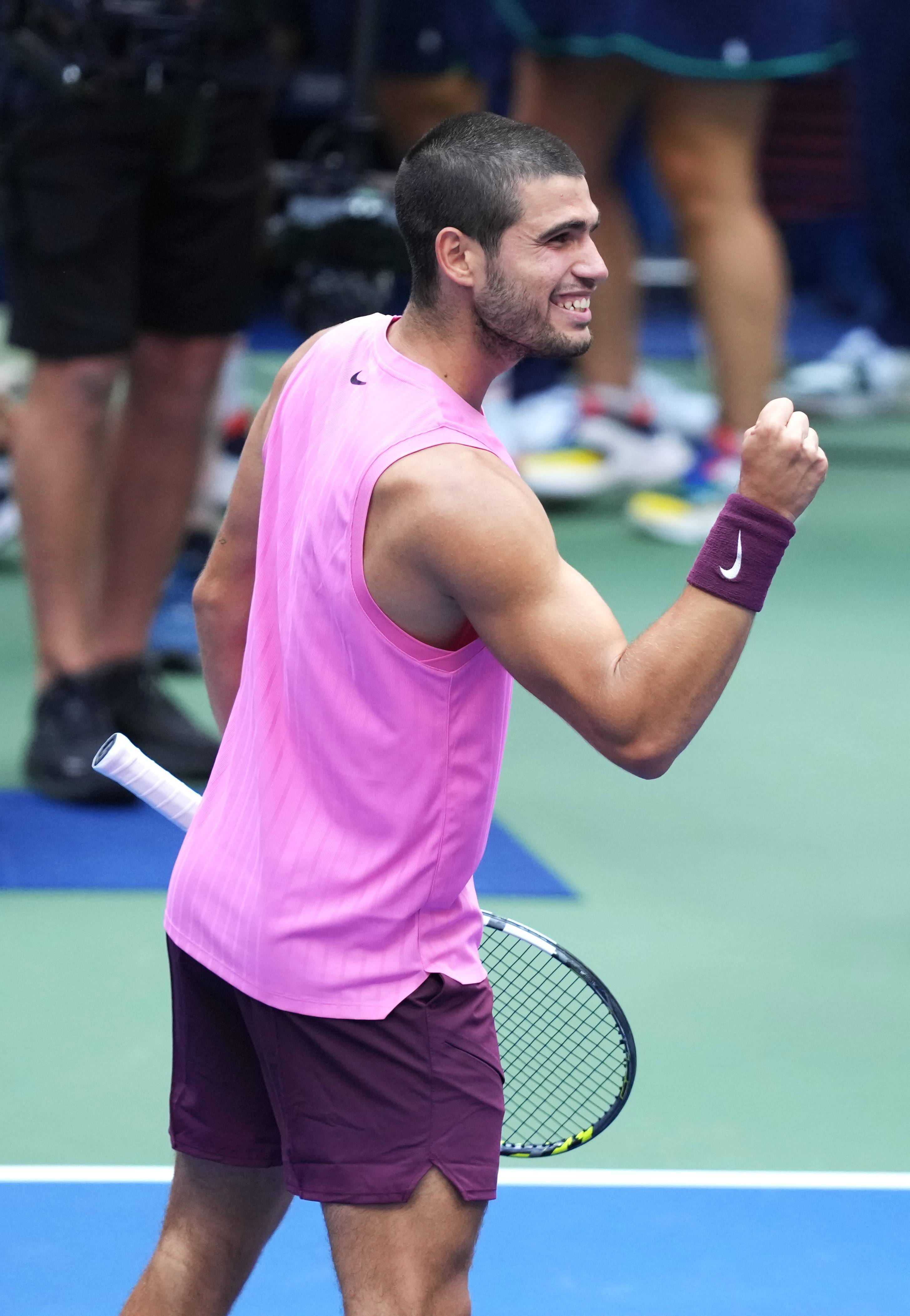 （体育）网球——美网：阿尔卡拉斯晋级男单决赛