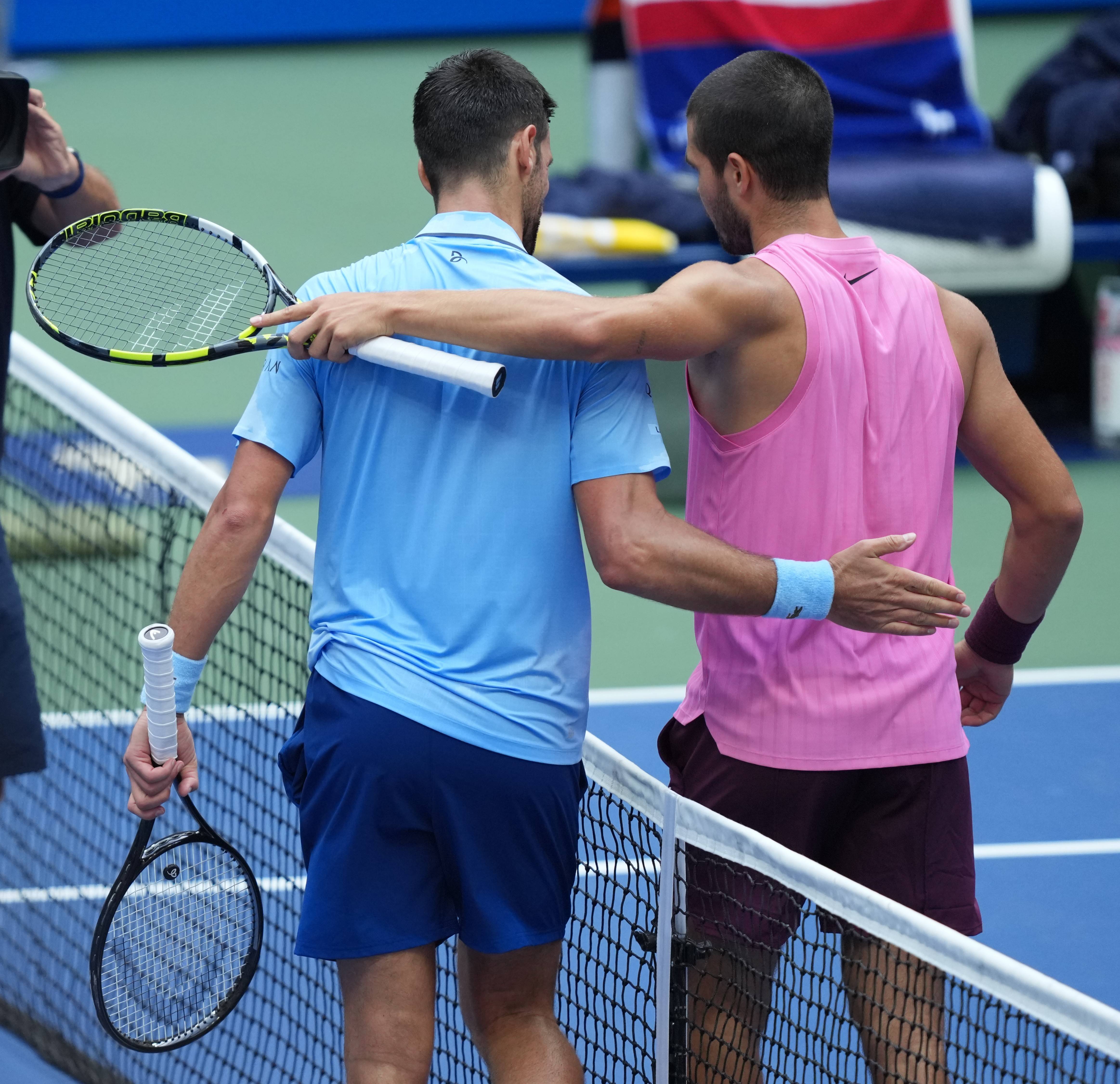 （体育）网球——美网：阿尔卡拉斯晋级男单决赛