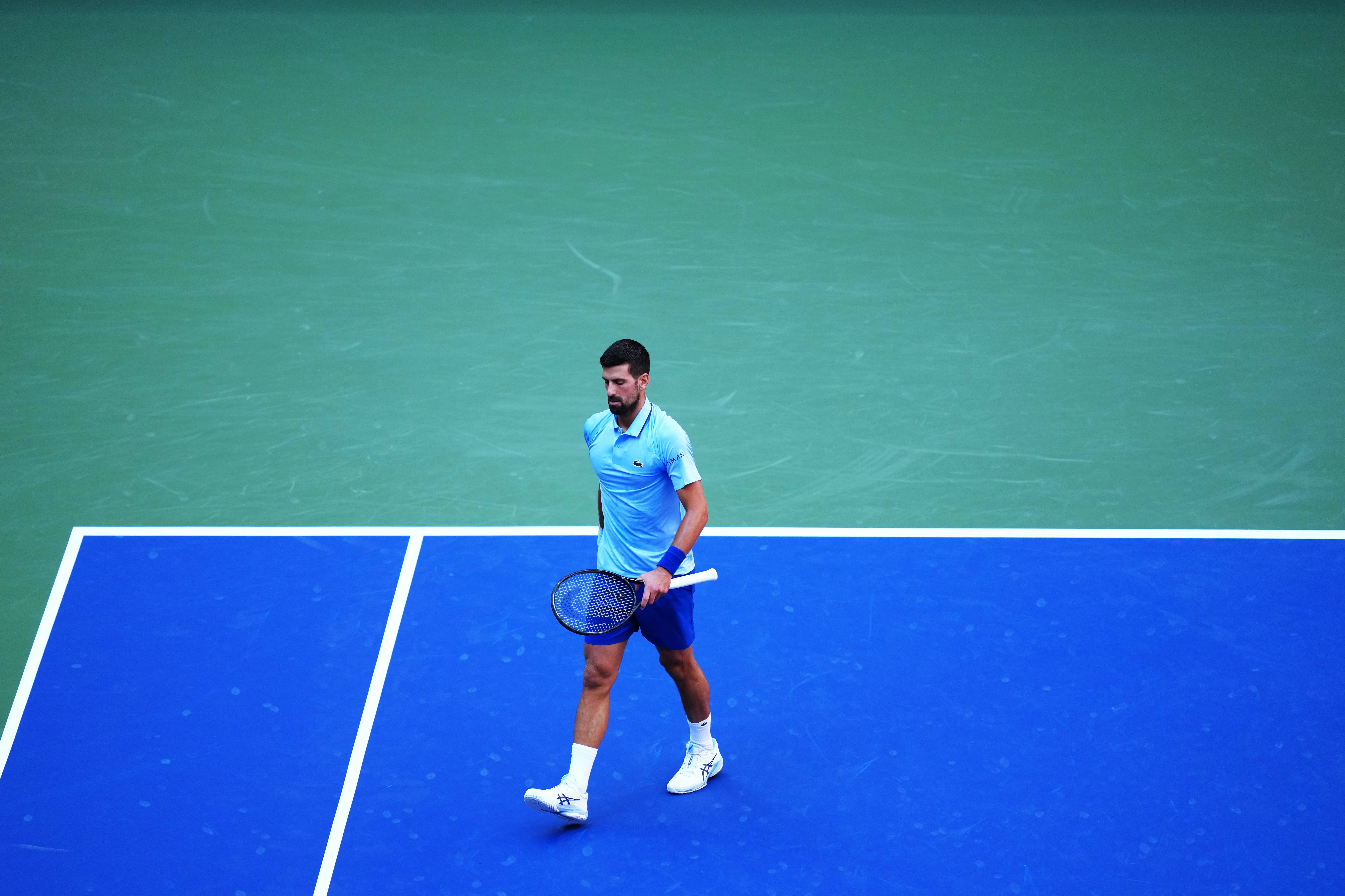 (体育)网球——美网:焦科维奇无缘男单决赛