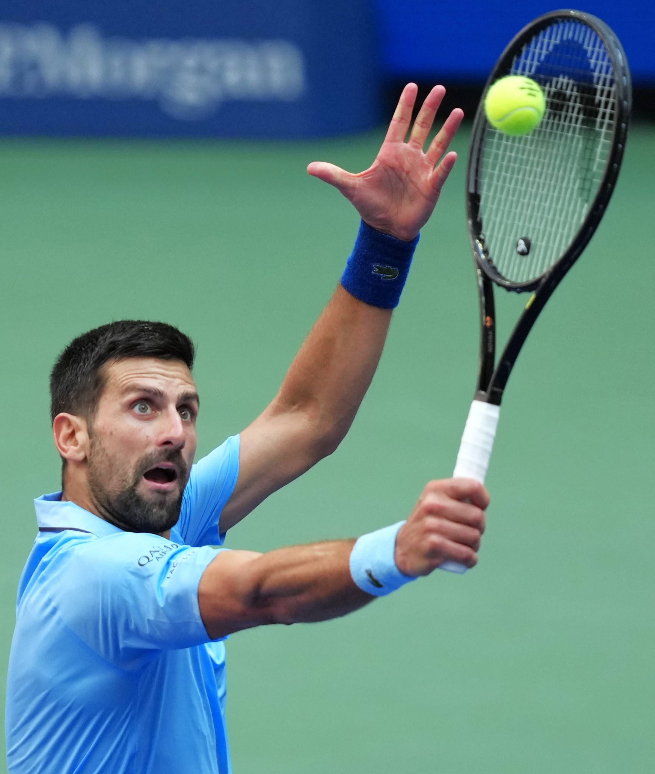 (体育)网球——美网:焦科维奇无缘男单决赛