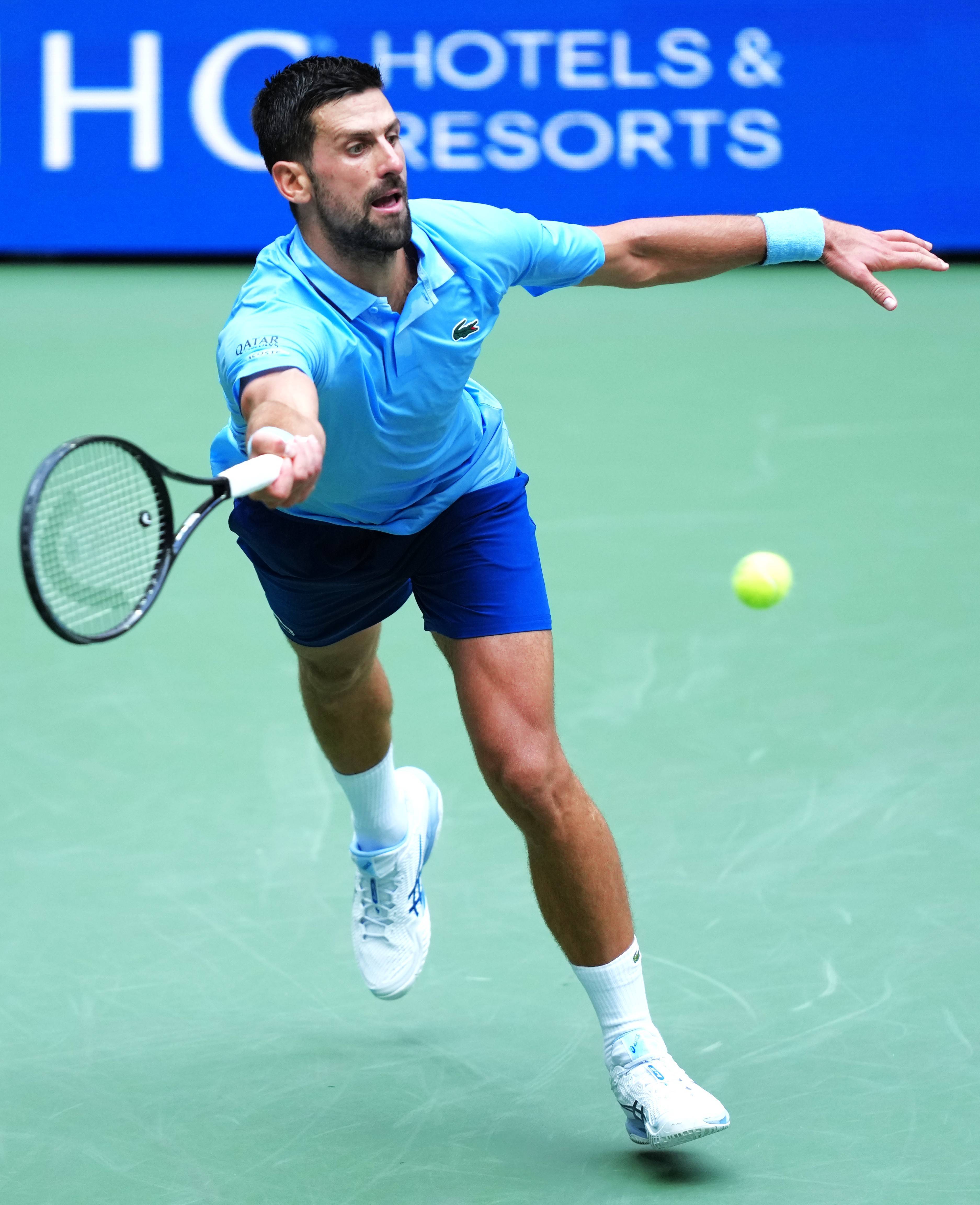 (体育)网球——美网:焦科维奇无缘男单决赛