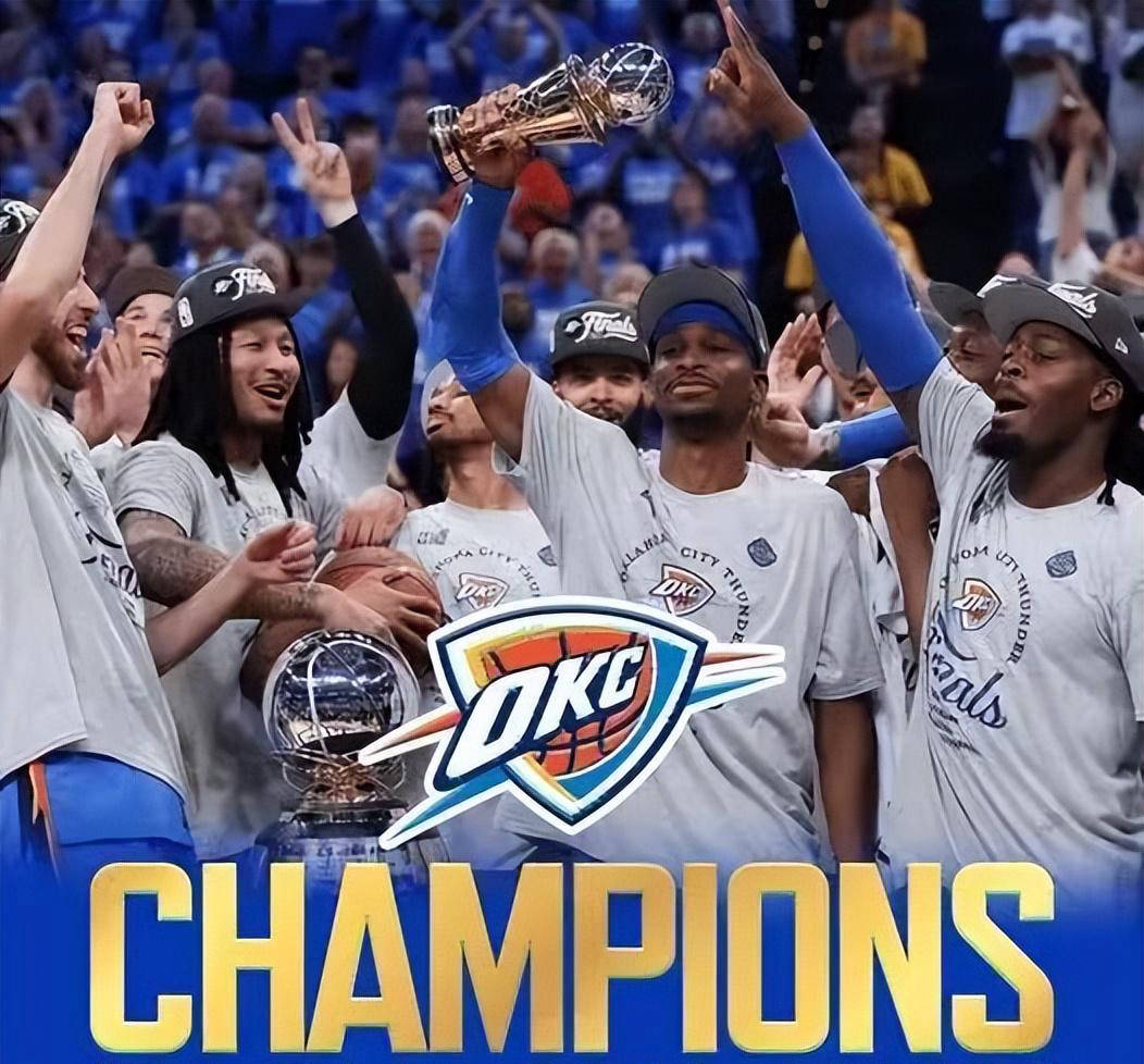 历经46年！俄克拉荷马城雷霆勇夺总冠军，SGA赛季表现堪比乔丹！