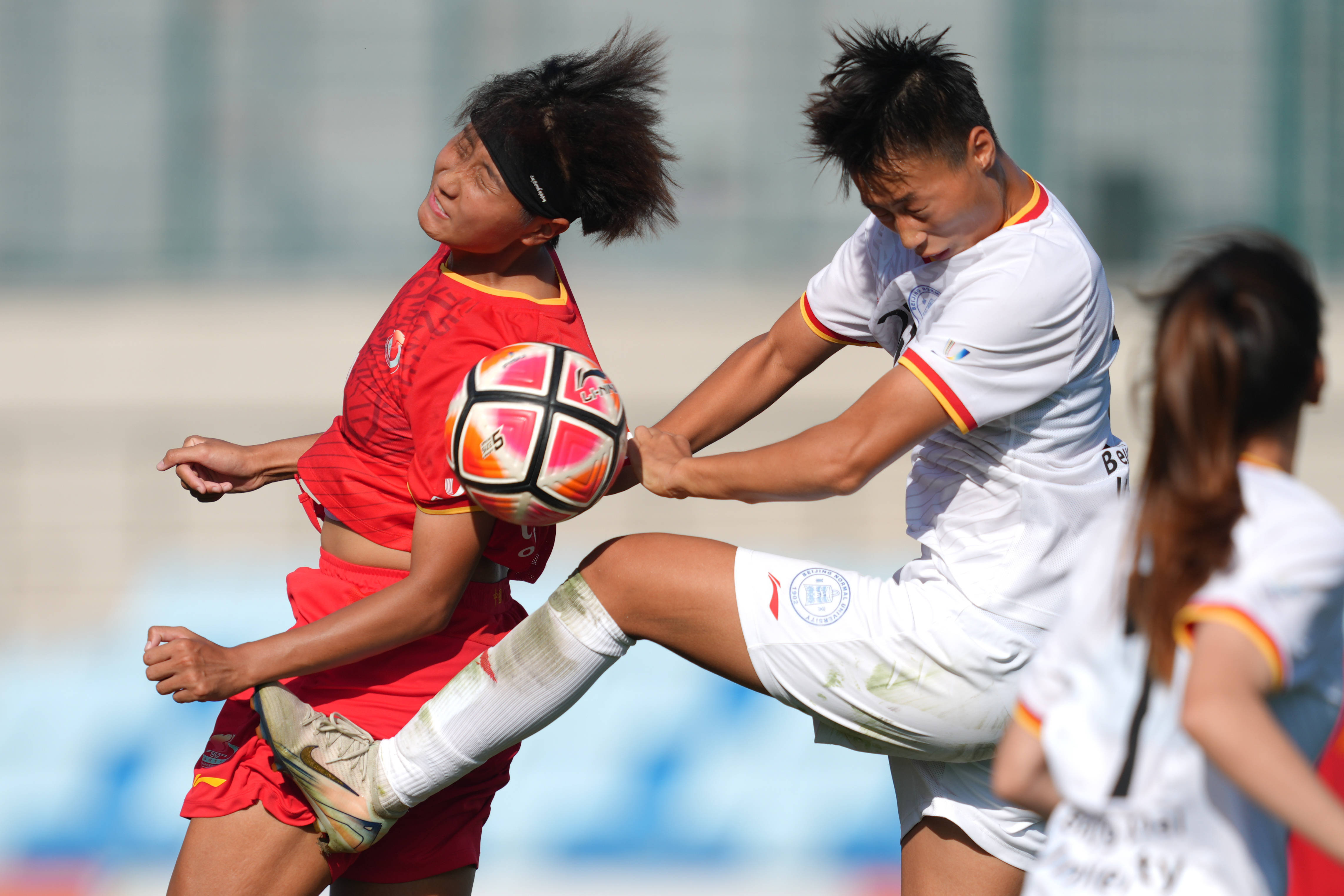 （体育）足球——国际大体联足球世界杯：上海体育大学女足晋级决赛